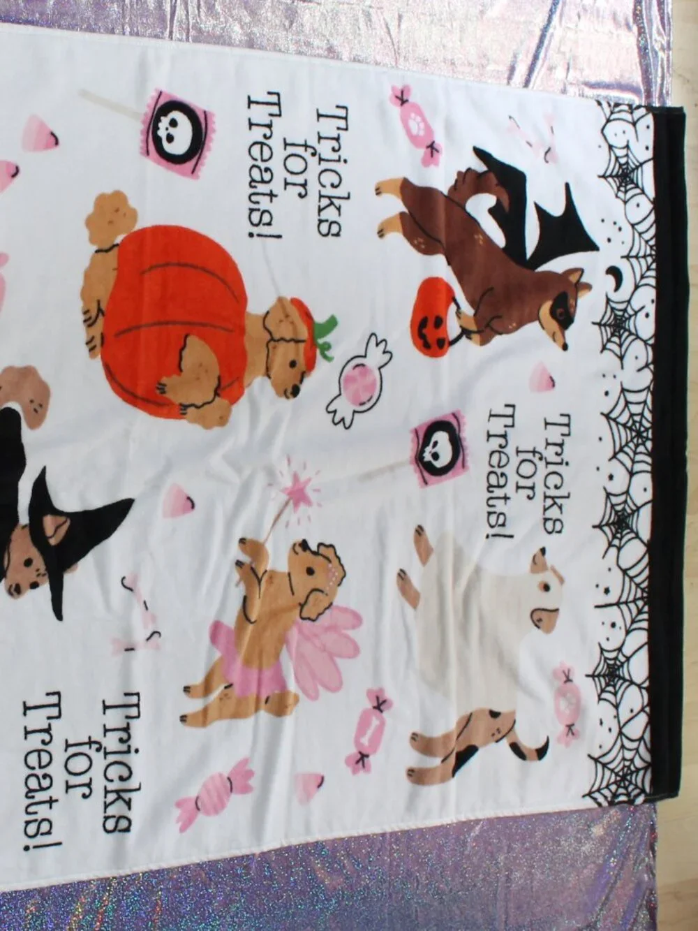 Kassafina Halloween Dog Towel Set NWT